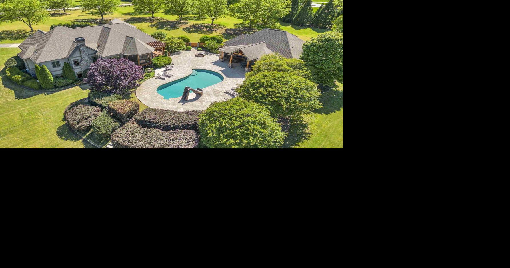 Looking for a luxury home on lots of acreage near Greenville? Your