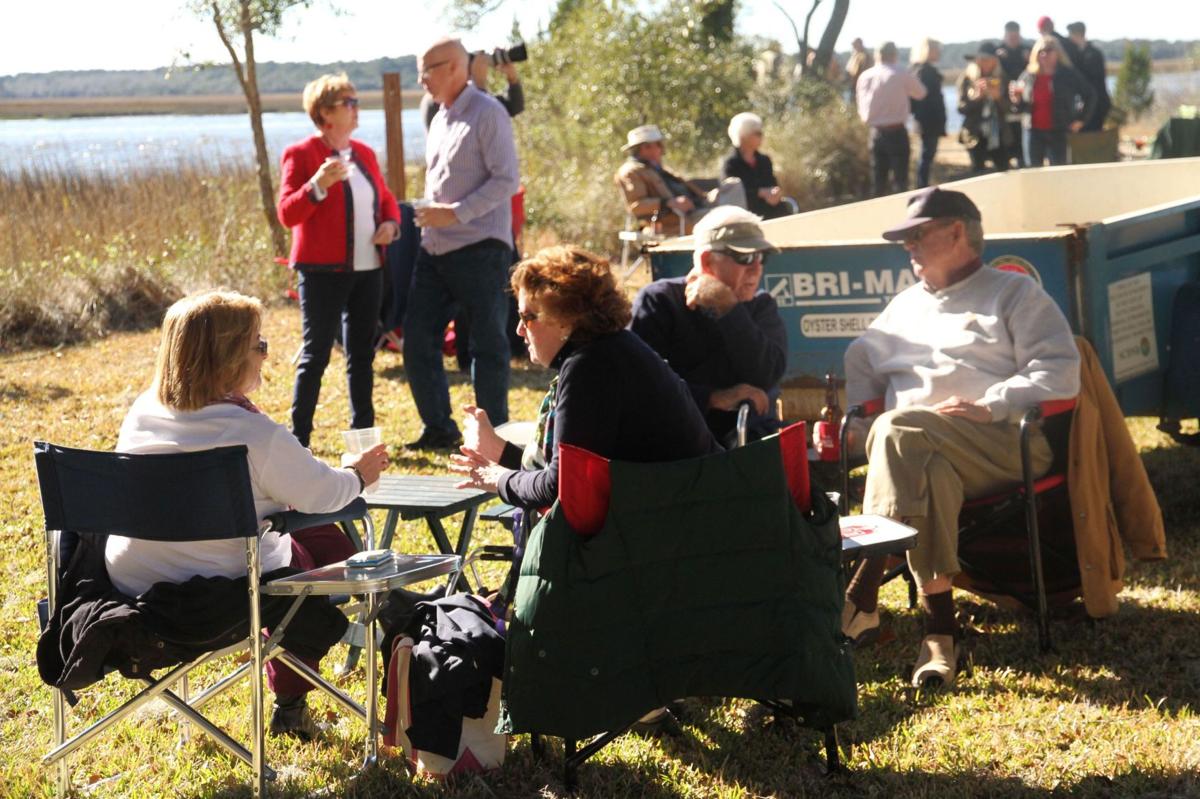 Charleston Museum birthday oyster roast