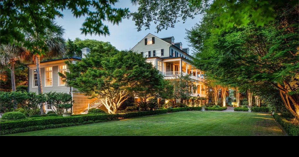 Antebellum Charleston home hits market for 13.85M South of Broad