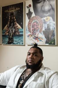 Columbia artist offers Afro-surrealist reflections in new exhibition