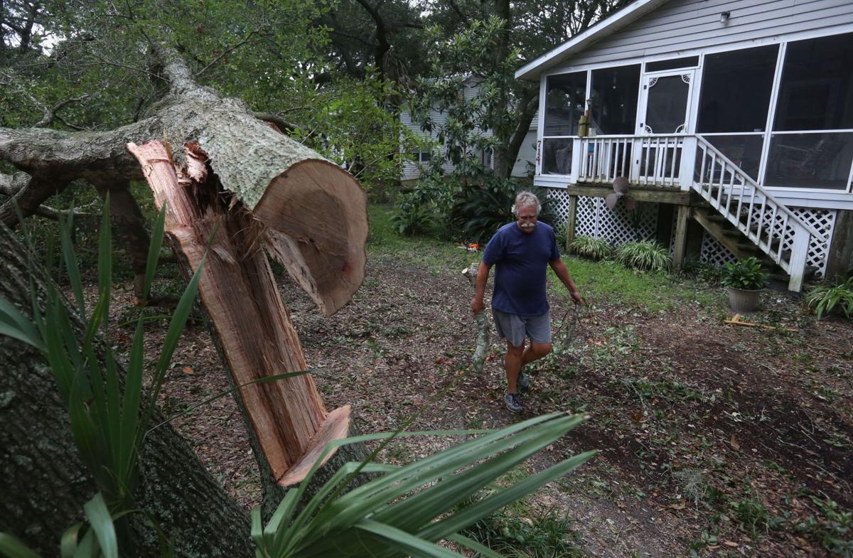 Hermine sweeps over Lowcountry