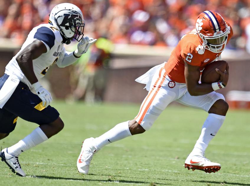 Taught by Deshaun Watson, Kelly Bryant forcing himself to ...