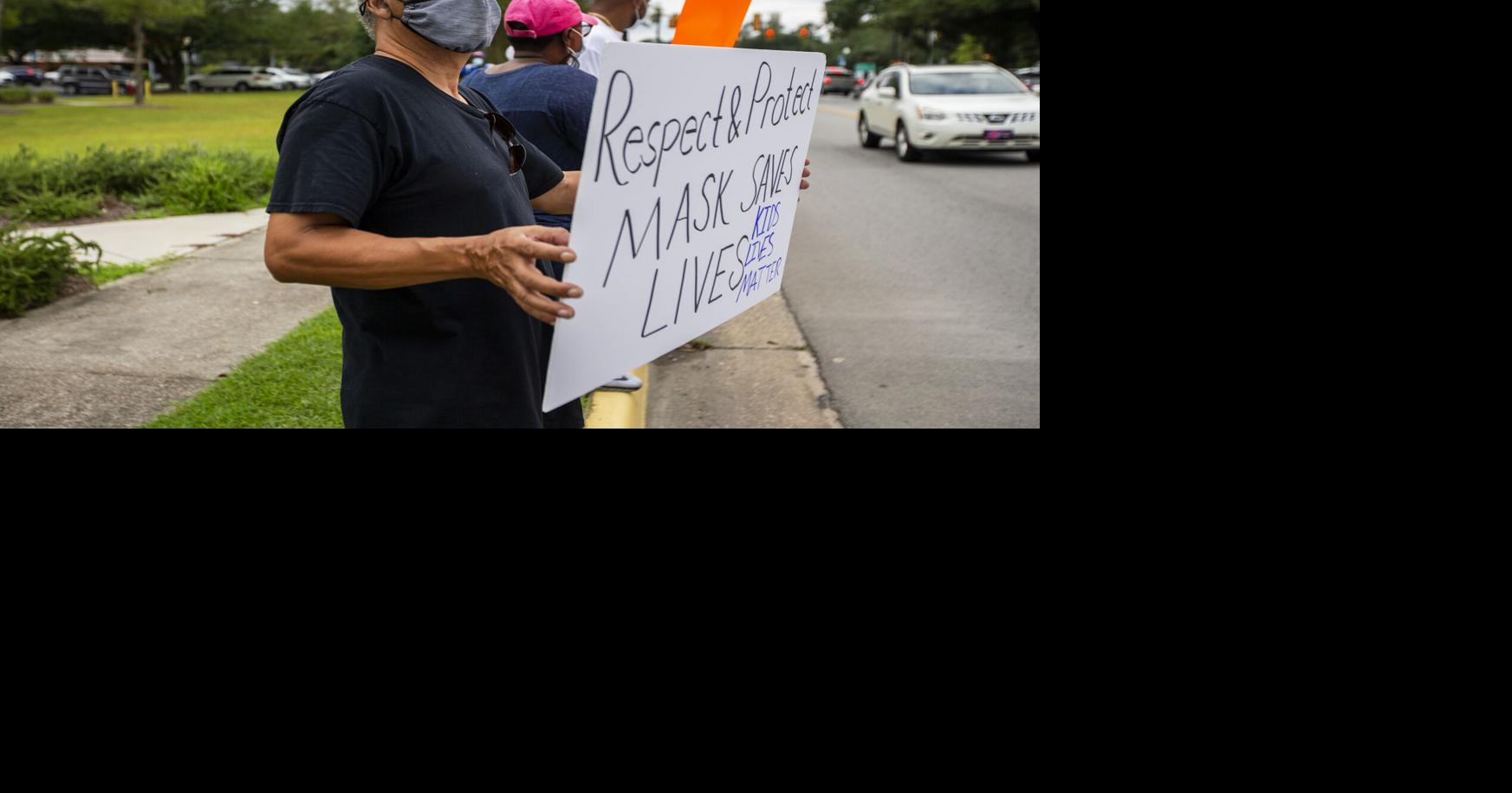 Berkeley County community leaders, parents protest lack of mask mandate