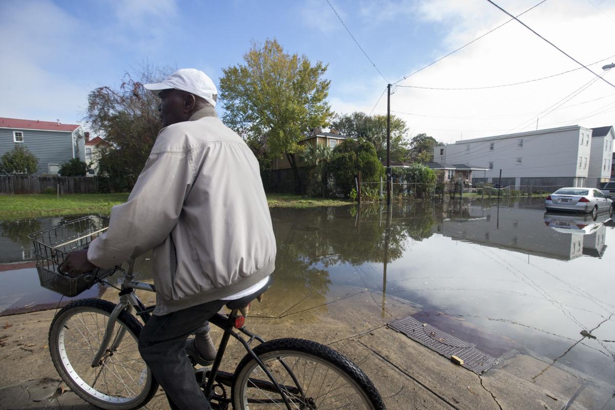 High tide that inundated roads around Charleston was 6th highest on