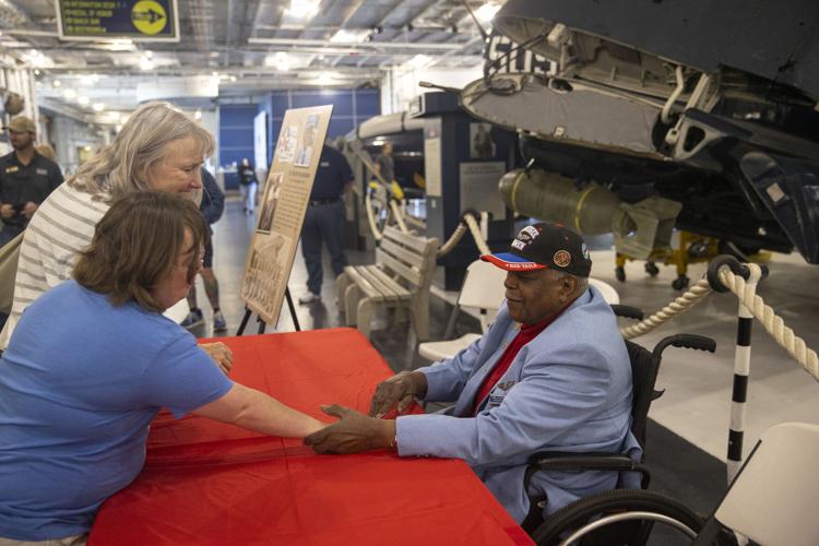One of last surviving Tuskegee Airmen visits Charleston