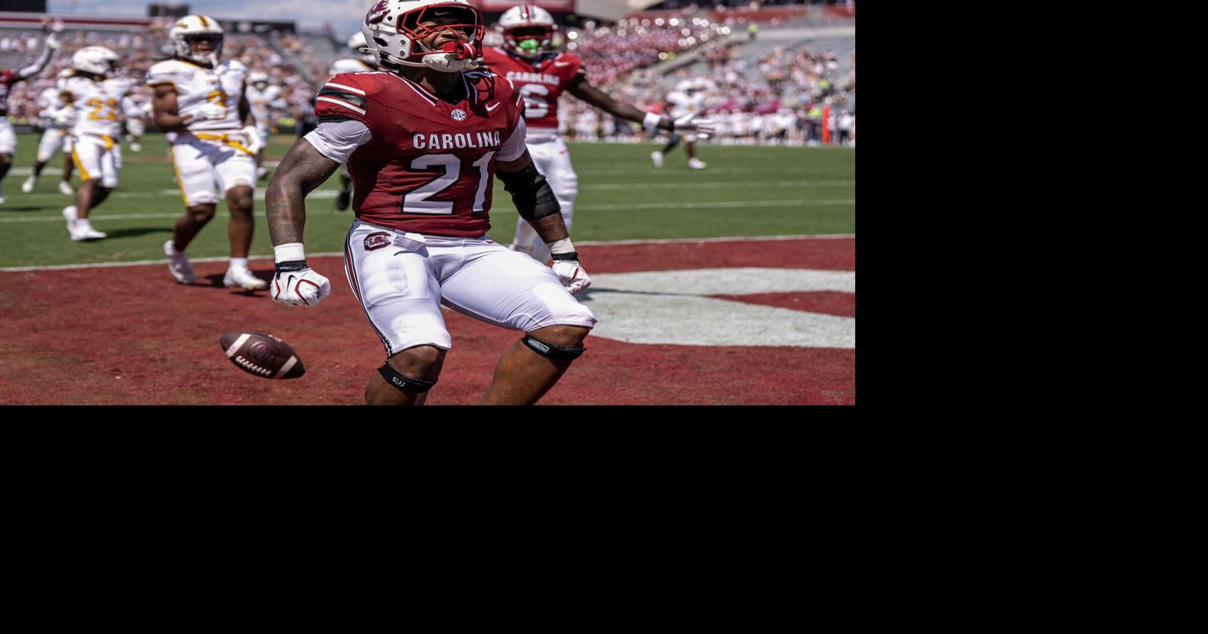 Jabree Coleman leads Gamecocks' rushing attack in season-opening rout of Kent State