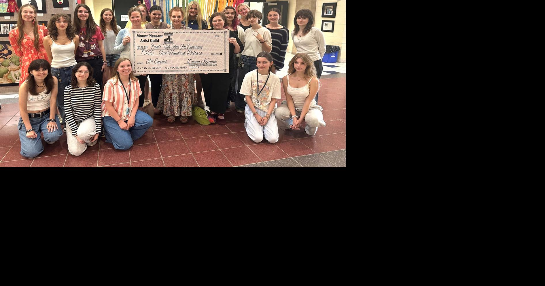 MP Artist Guild school donations