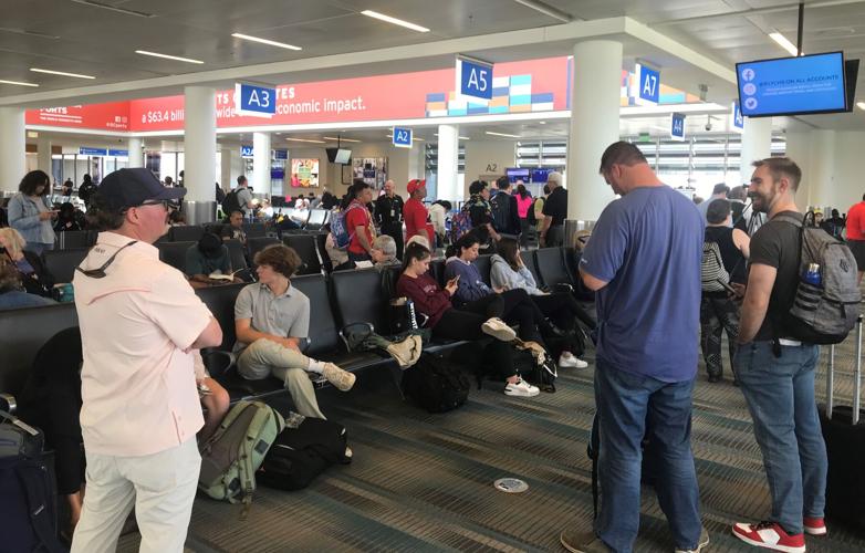 Charleston airport passengers
