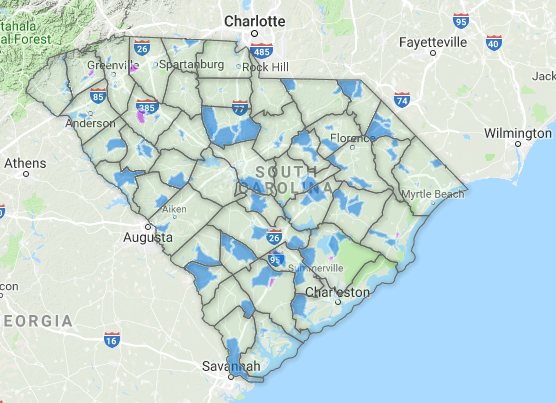 Sc Opportunity Zone Map Summerville, Ridgeville Among S.c. Locations Nominated For Community  Development Program | News | Postandcourier.com