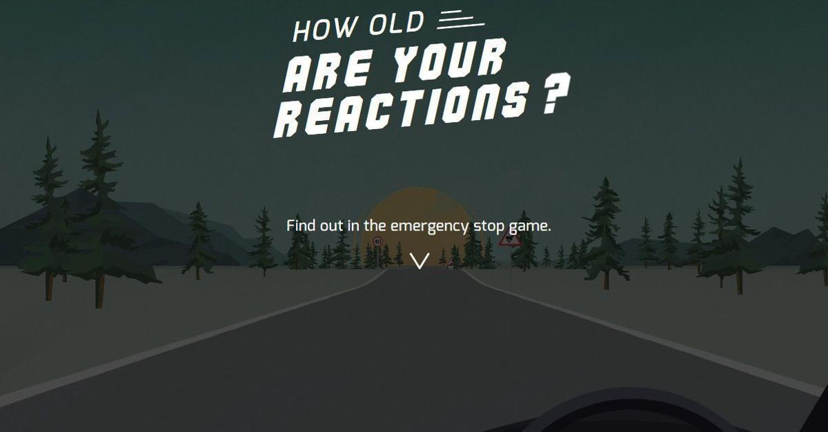 Test your reaction time with this fun driving game Business