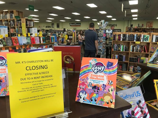 Final chapter Mr. K's bookstore to close in North Charleston as owners cite spike in rent