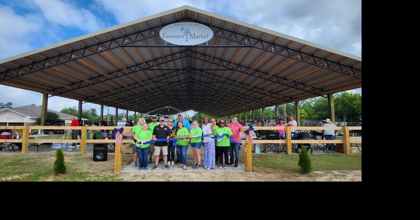 New Ellenton opens farmer's market Aiken Area News