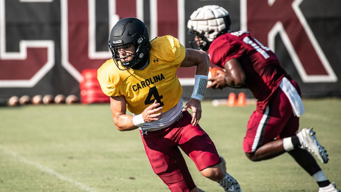 Luke Doty of Myrtle Beach leads Gamecocks quarterback competition in the spring |  South Carolina