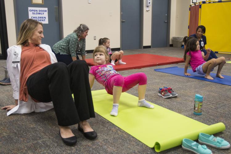 Yoga classes for special needs children could help their develpoment