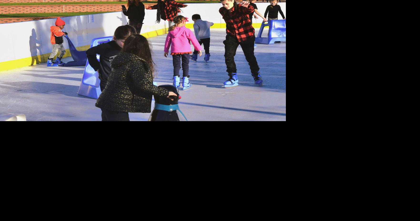 Skate fast, skate slow, take a tumble: It’s the first ever Winter Whirl in North Augusta