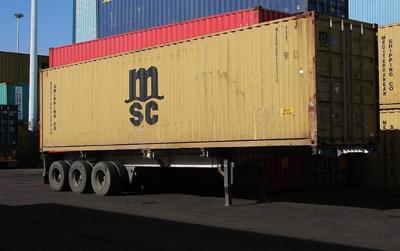 MSC Shipping Container