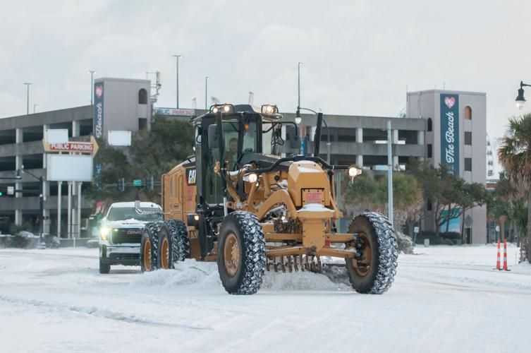 Myrtle Beach-area roads slick after refreezing