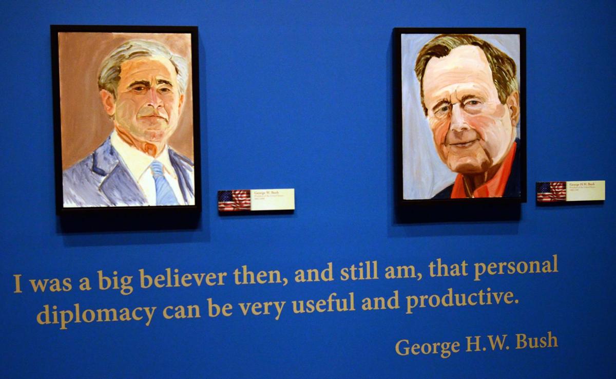 Bush the painter