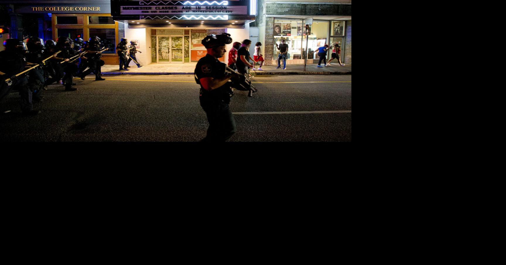 Authorities release police radio calls from Charleston protests and riot