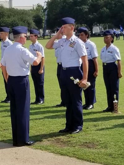Cane Bay High School Air Force JROTC earns 2017-2018 Distinguished Unit Award