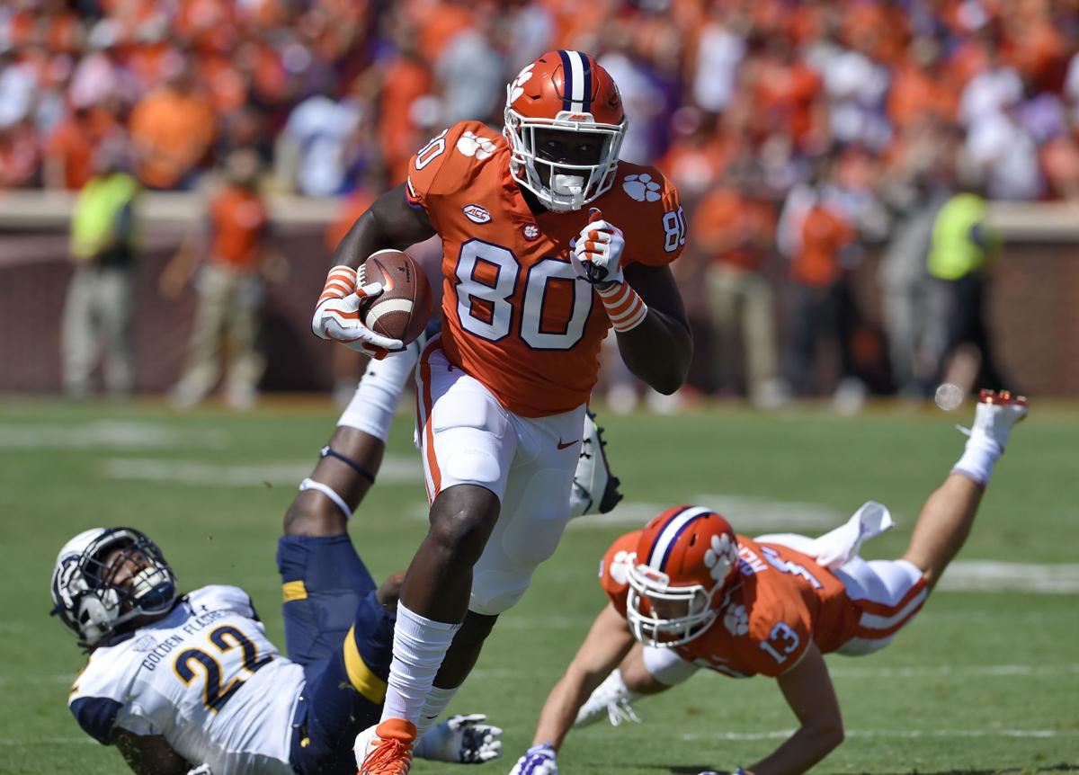 The Nephew Of Herschel Walker Clemson Tight End Milan Richard Hoping To Come Into His Own This Season Sports Postandcourier Com The Nephew Of Herschel Walker Clemson Tight End Milan Richard Hoping To Come Into His Own This Season Sports Postandcourier Com
