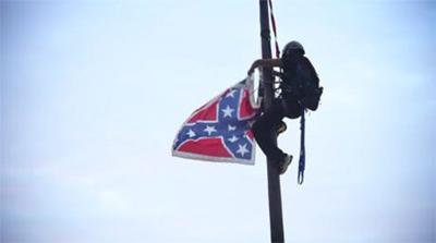 Confederate Flagpole Climb Could Test State Law