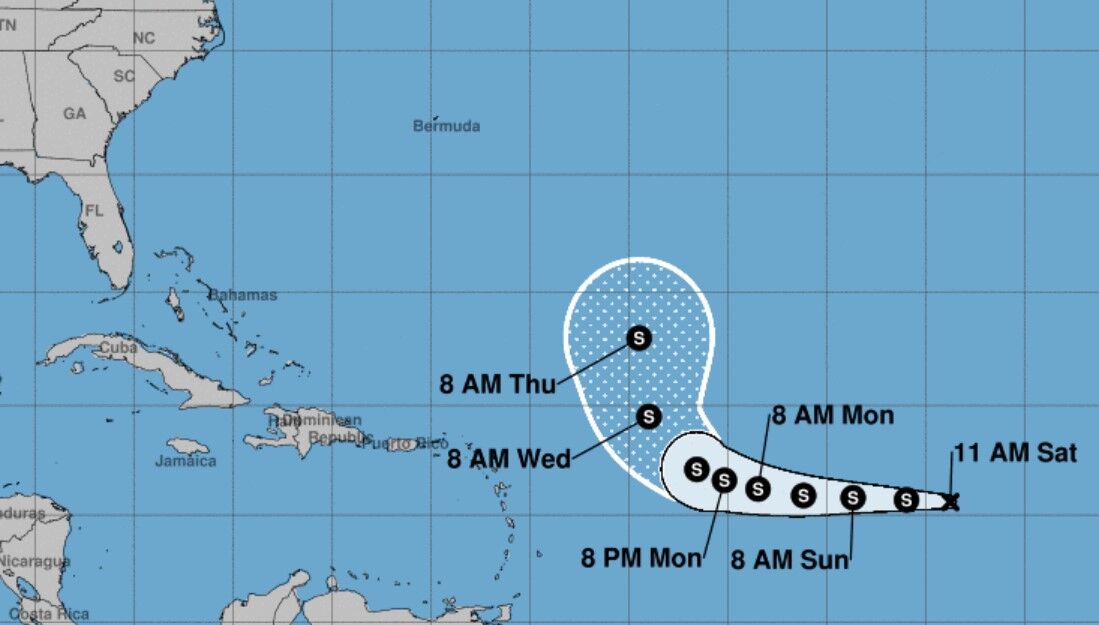 Tropical Storm Philippe heads for Bermuda as hurricane center tracks new  system – Orlando Sentinel