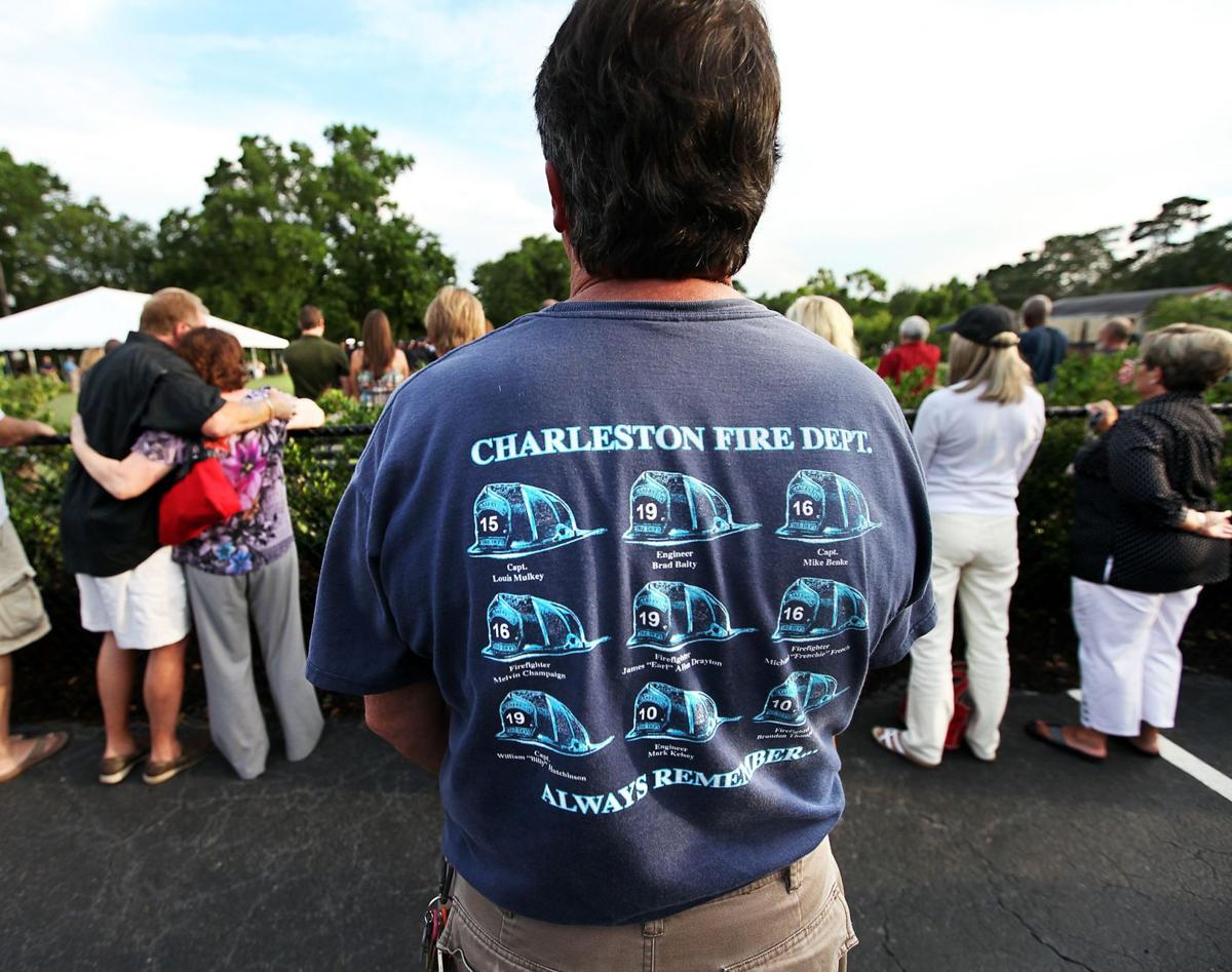Memorial for Nine Firefighters