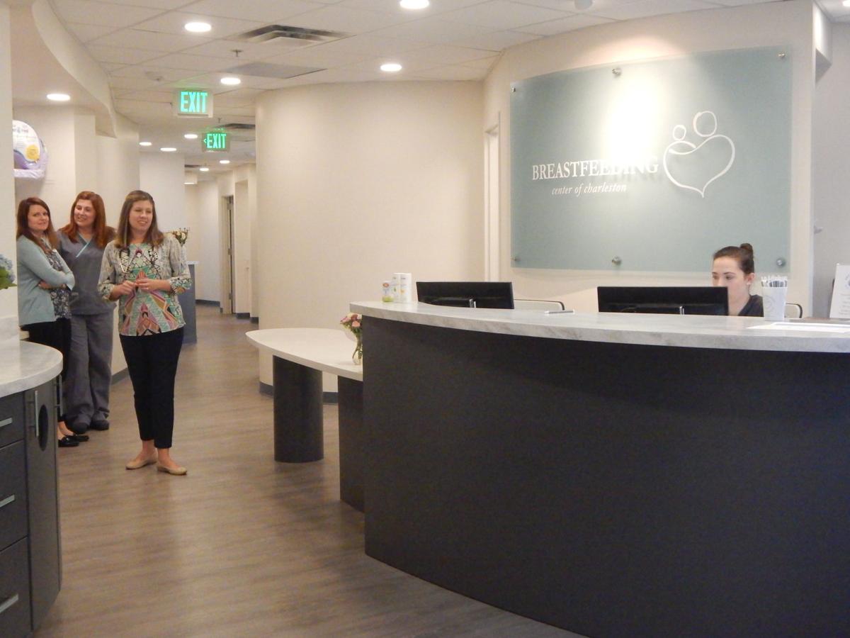 The new Breastfeeding Center of Charleston offers moms help in a spa