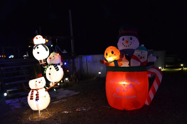 Sennsational Lights drivethru light display in Aiken brings something