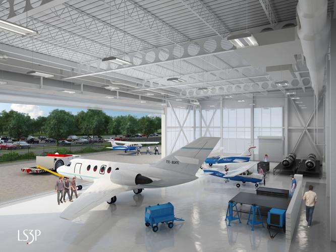 Flight Sc&tech Trident Tech's aeronautics training center nearing completion