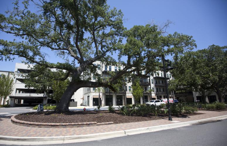 Housing near suburban shopping centers offers an escape from crowded