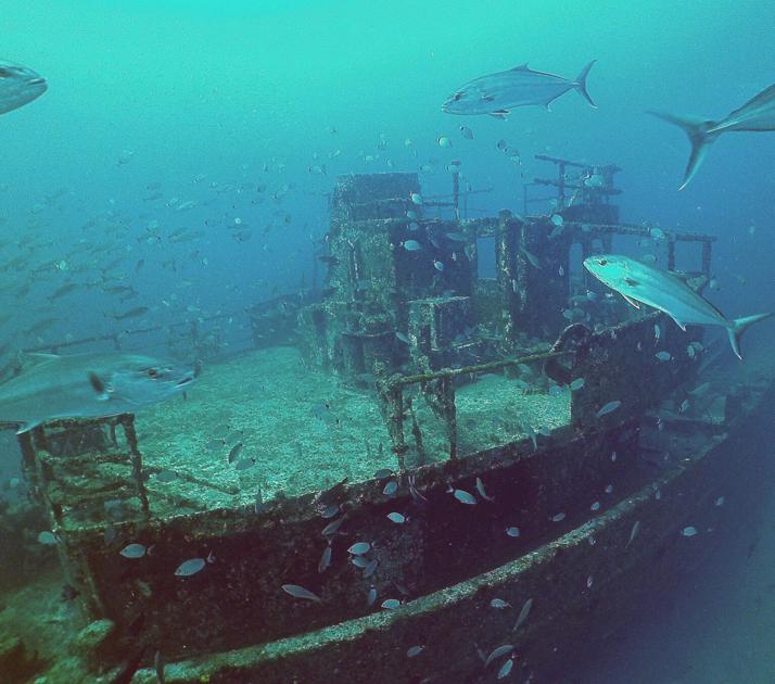 65-foot trawler between new structures added to the SC artificial reef system |  News