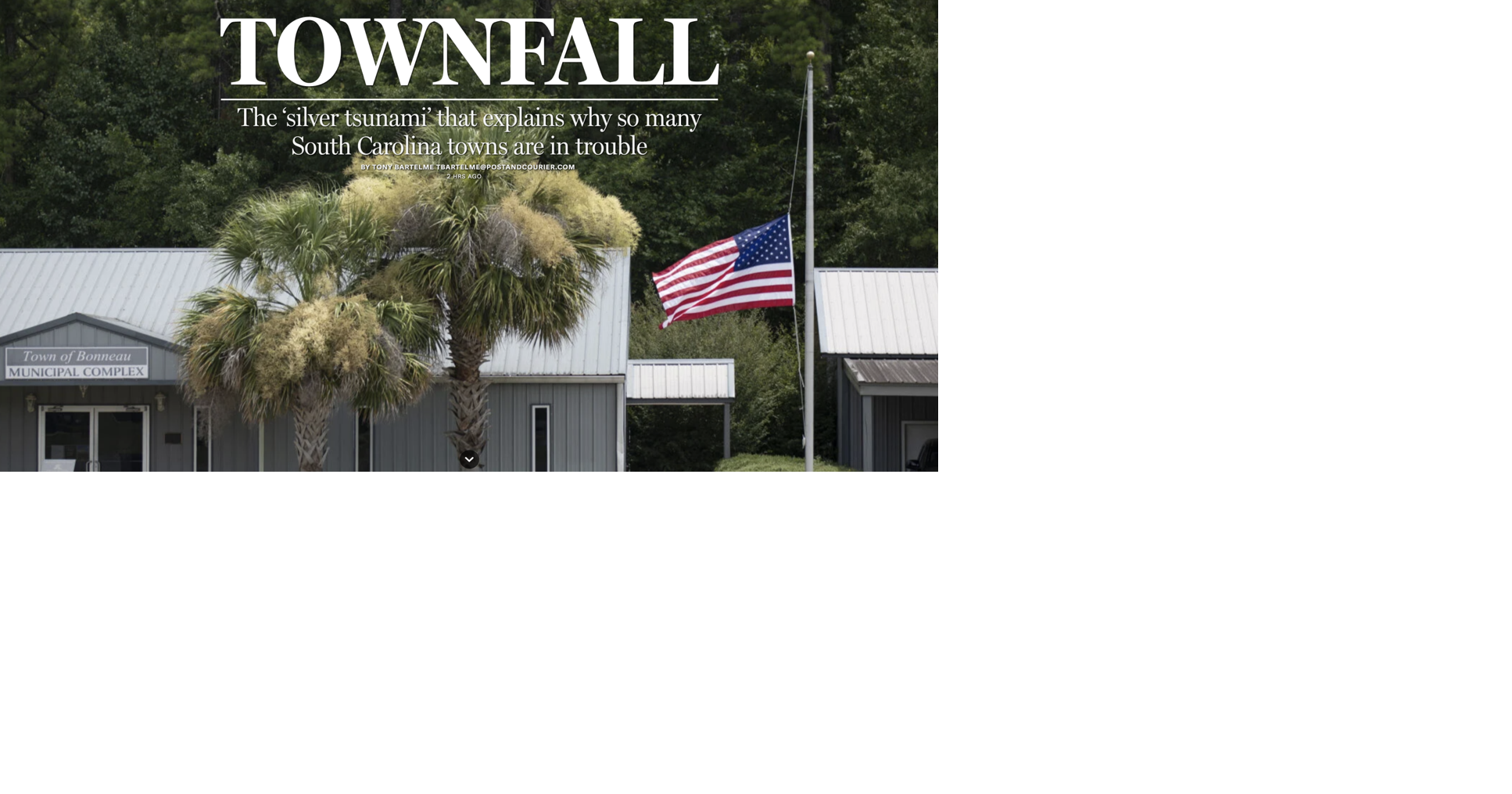 The ‘silver tsunami’ that explains why so many South Carolina towns are in trouble