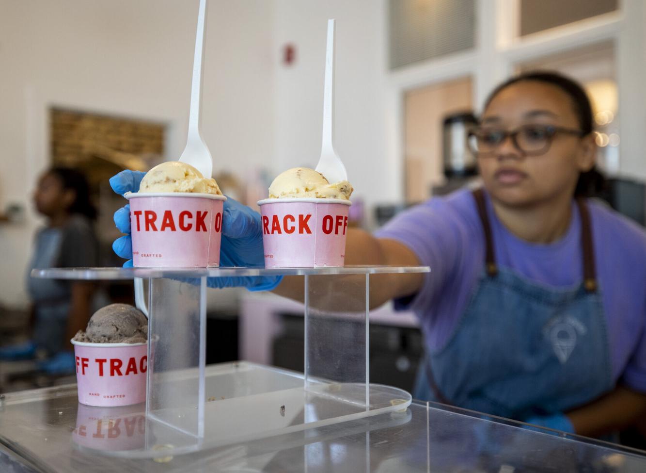 Behind the scenes at Off Track Ice Cream in Charleston Food