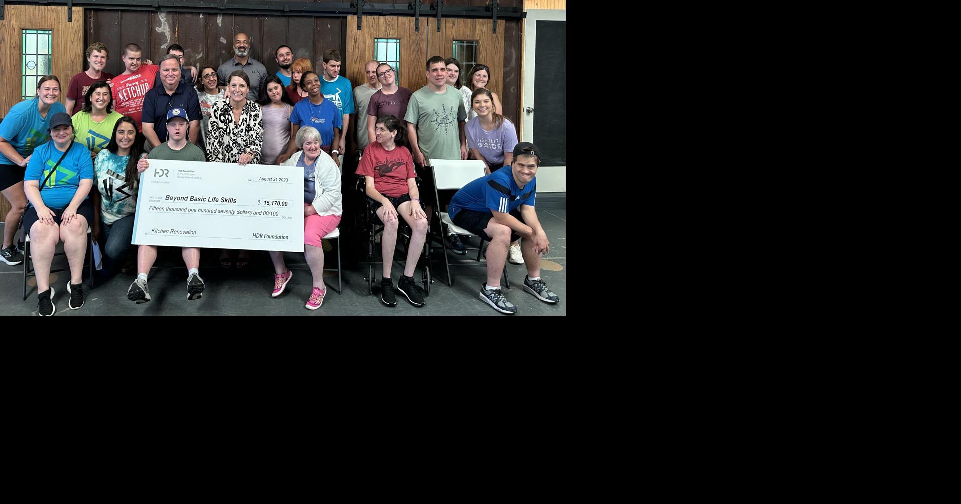 HDR Foundation donates to Beyond Basic Life Skills | Community News ...