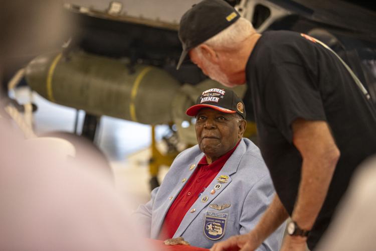 One of last surviving Tuskegee Airmen visits Charleston