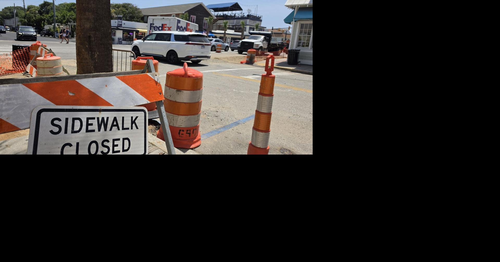 Folly Beach’s Center Street work wrapping up after a construction-filled summer hit local businesses