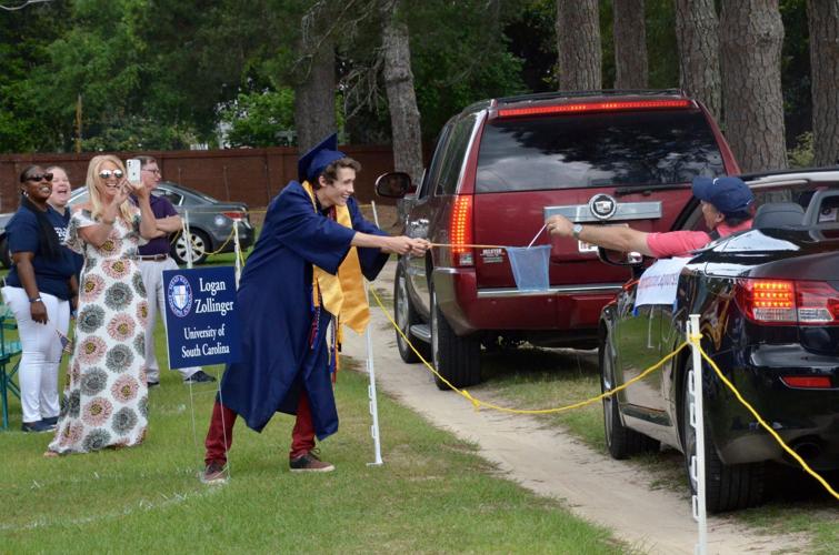 Mead Hall seniors celebrate at Graduation Parade Aiken Area Education