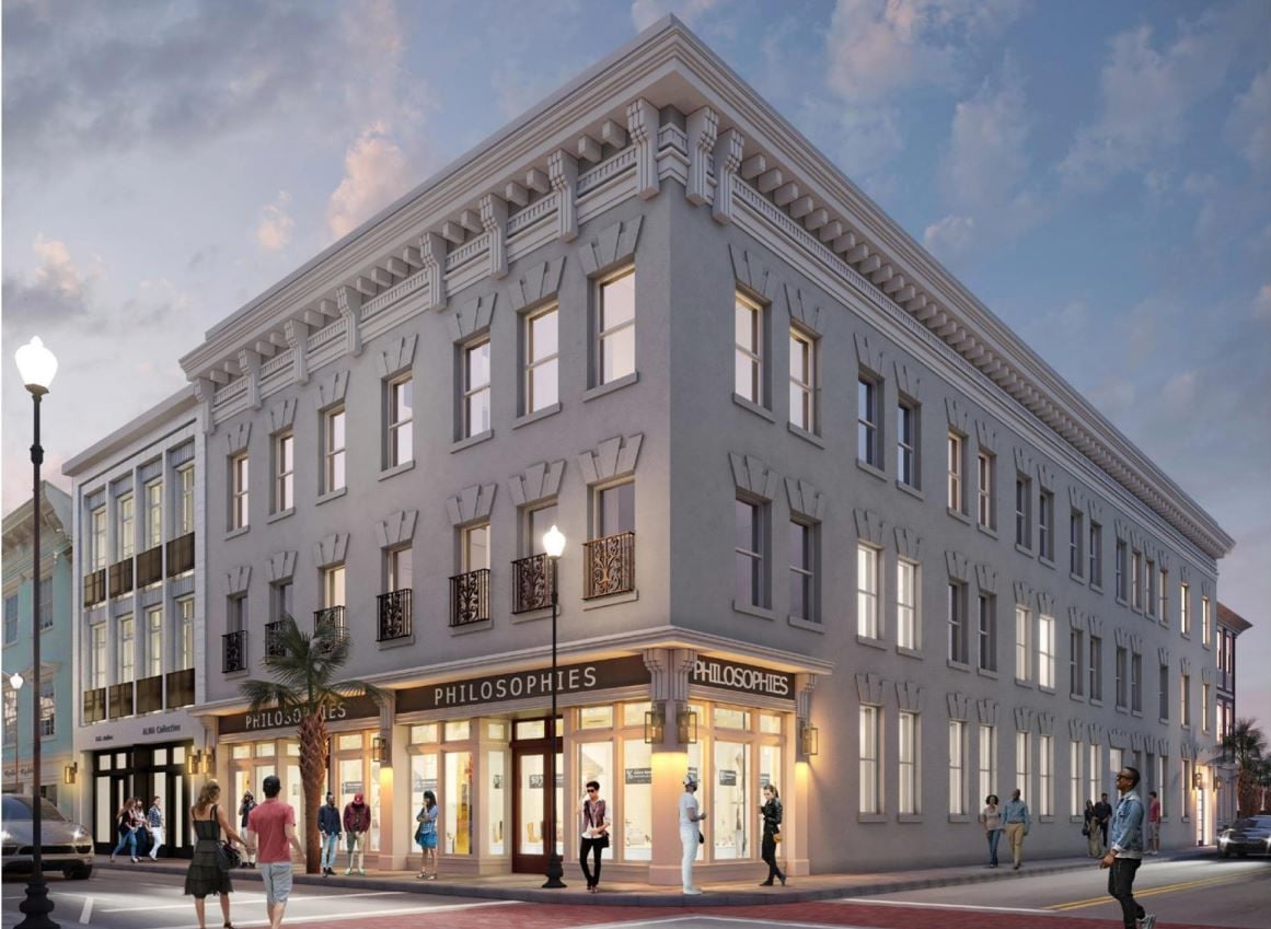 New Charleston hotel proposed on King Street plans for cafe, courtyard, retail Business postandcourier picture