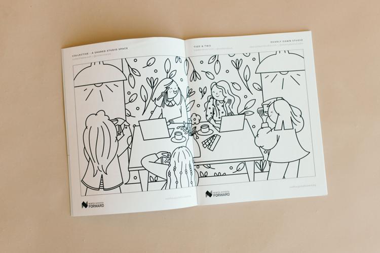 N. Augusta coloring book showcases artists, small businesses