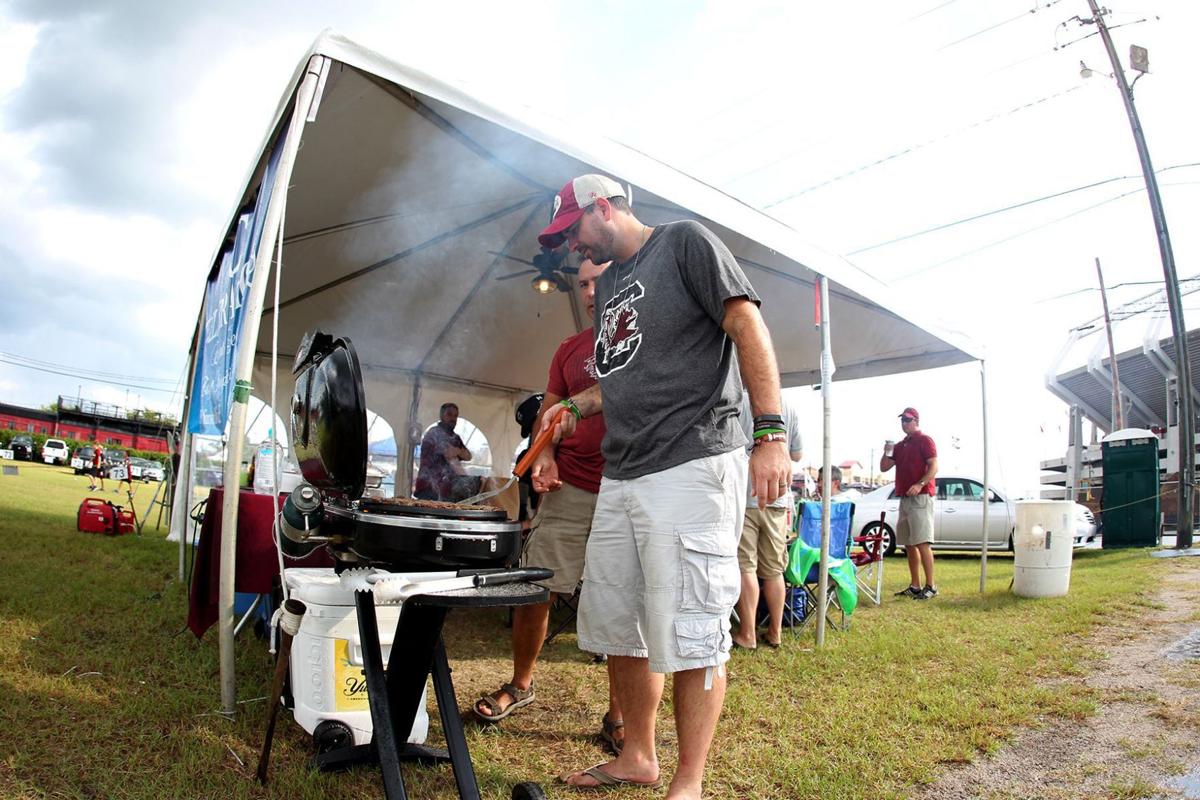 Tailgating at USC vs. ECU