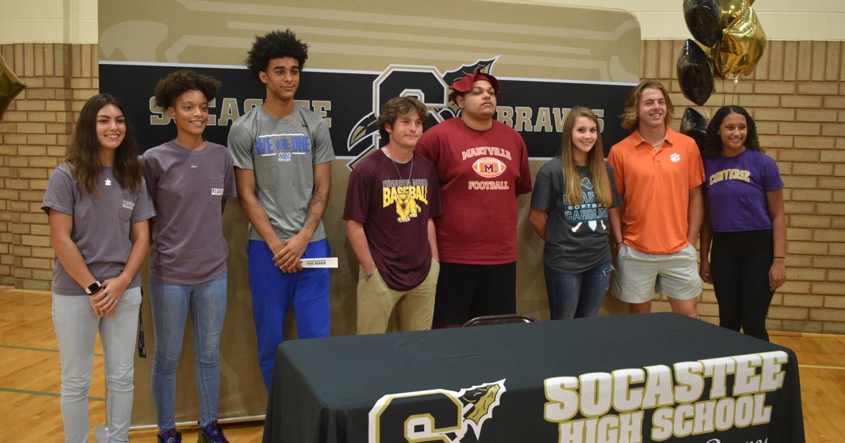 Socastee High School sees 9 studentathletes sign to play at next level
