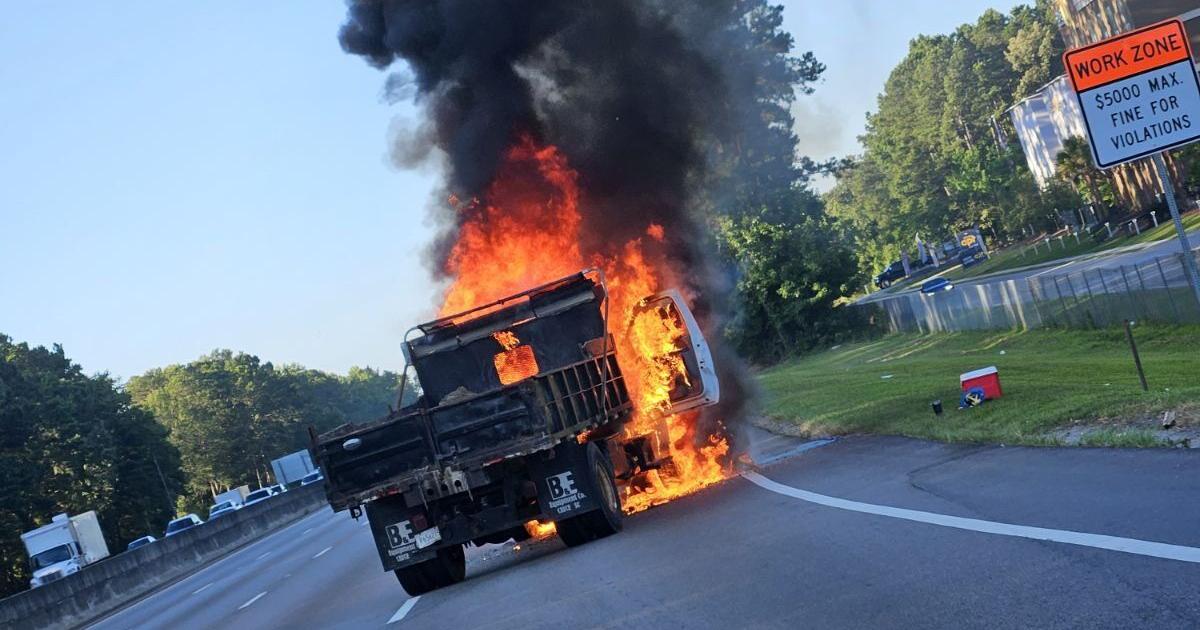 All lanes reopen after vehicle fire shut down I-26 E
