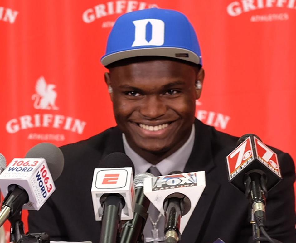 Zion Williamson Makes Highly Anticipated College Basketball