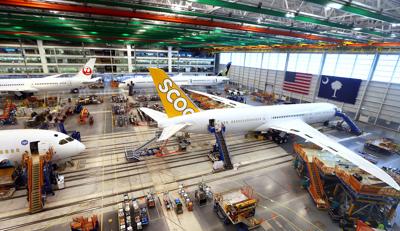 Boeing shuts down 787 production in SC due to coronavirus