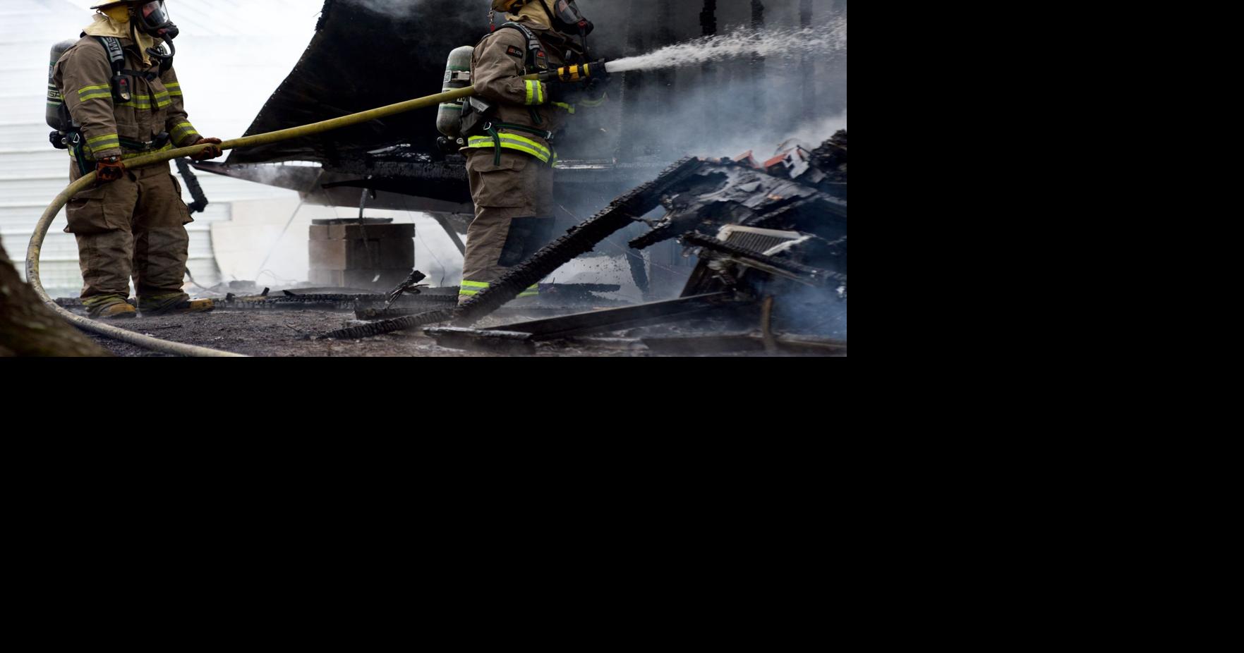 Fire destroys home along Old Jordan Road in Aiken County