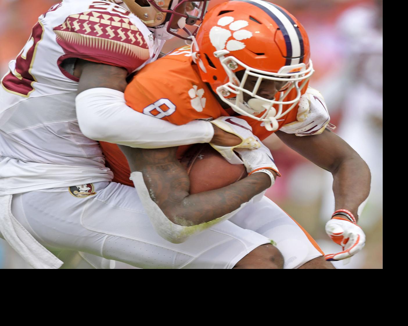 Justyn Ross Shines In Clemson Scrimmage So Happy To Get Tackled Clemson