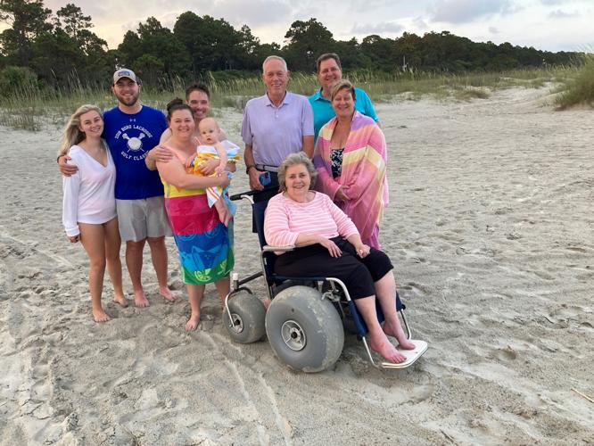 Hilton Head's free beach wheelchairs and overlook are making the ocean