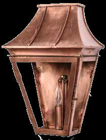 Home Works SMALL COPPER CARRIAGE LANTERN